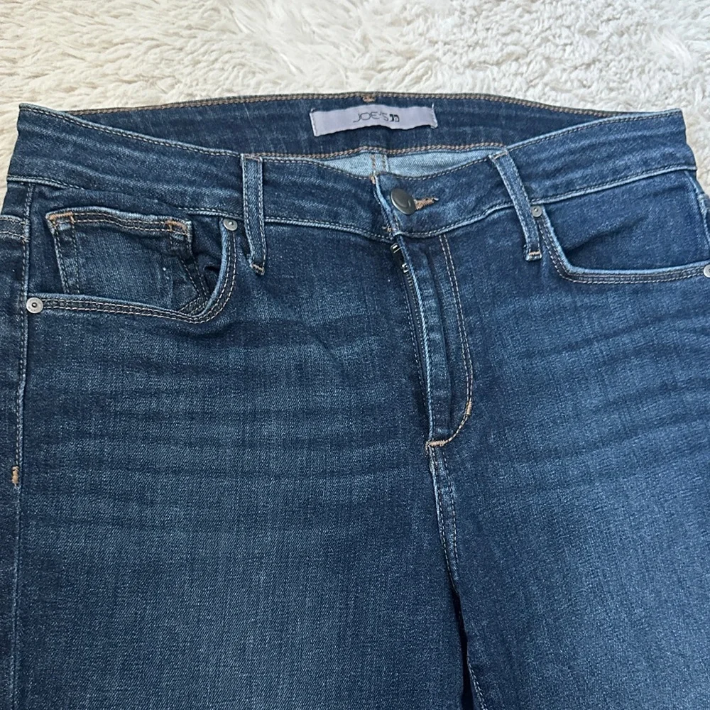 Joe's Jeans Dark Blue Ankle Cropped Denim